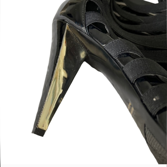 Nordstrom Marc Fisher Caged Bandage Strappy Heels 7 - Picture 5 of 5